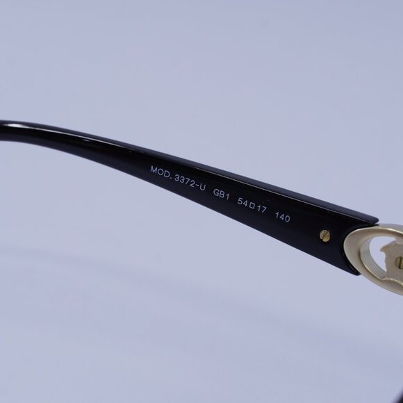 Versace VE3372U GB1 Eyeglasses Shiny Black 54mm Cat Eye Frame main image 4